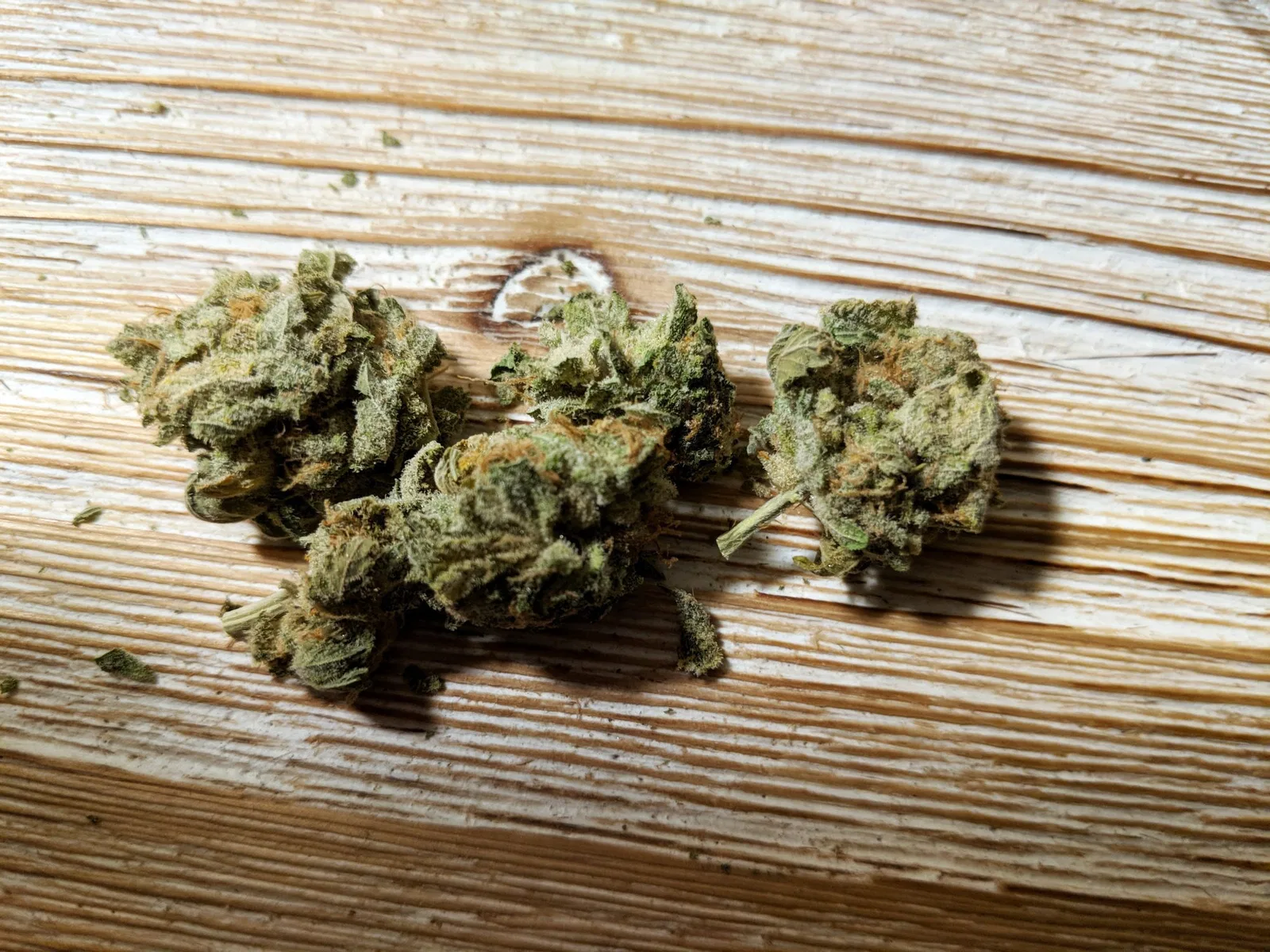 Mataro Blue cannabis flower from the original UK review archive.