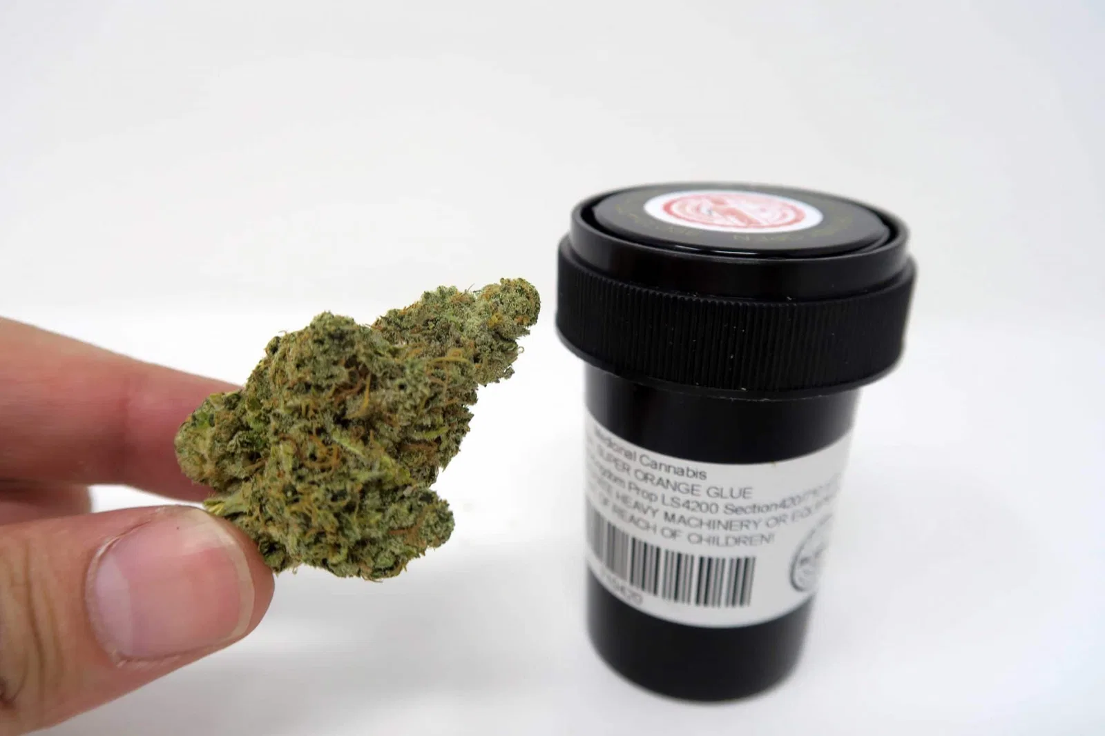 Super Orange Glue cannabis flower from the original UK review archive.