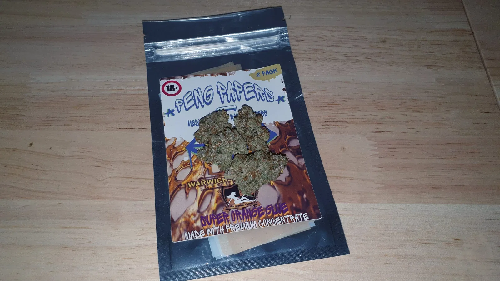 Tropic Heat cannabis flower from the original UK review archive.